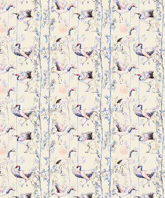 Modern roller blind Herons