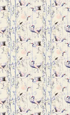 Roller blind modern Herons design