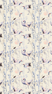 Modern roller blind Herons