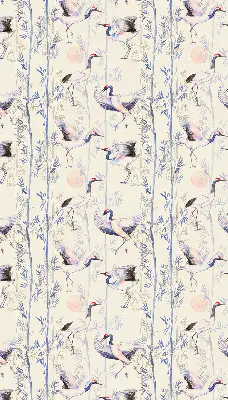 Roller blind modern Herons design