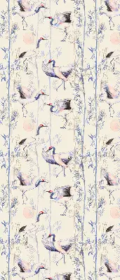 Roller blind modern Herons design