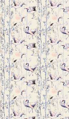 Modern roller blind Herons