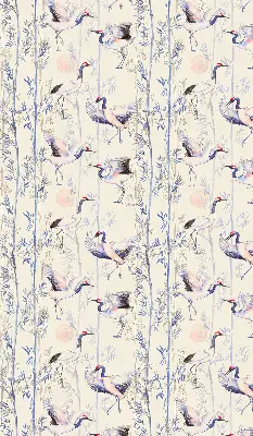 Roller blind modern Herons design