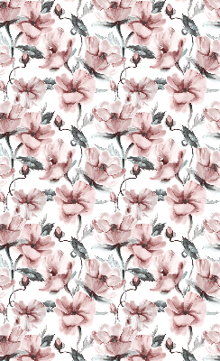 Fabric roller blind Pink flowers