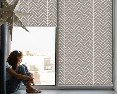 Modern roller blind fir finish