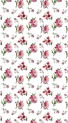 Roller blind for large window Pink flower