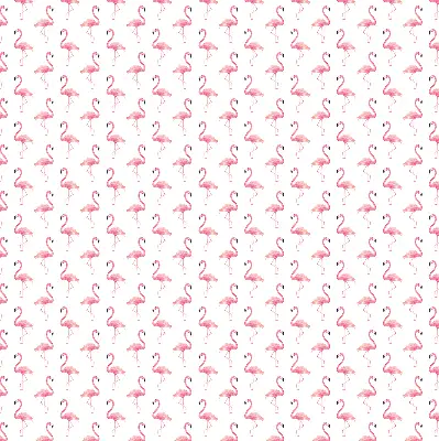 Roller blind modern flamingos print