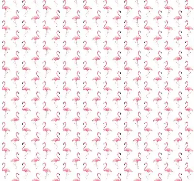 Roller blind modern flamingos print