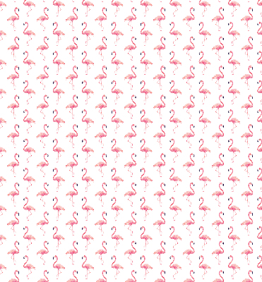 Modern roller blind Flamingos
