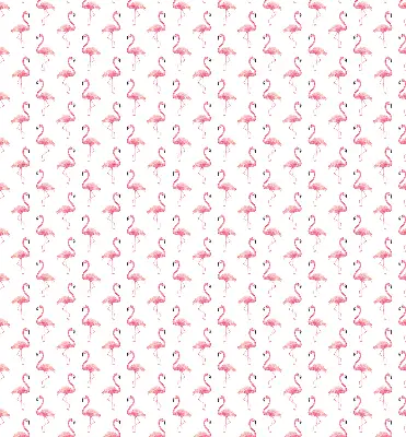 Roller blind modern flamingos print