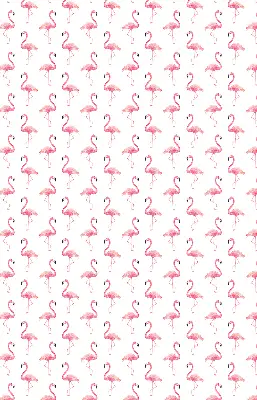 Roller blind modern flamingos print