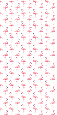 Modern roller blind Flamingos