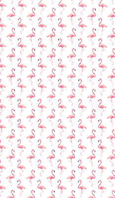 Modern roller blind Flamingos
