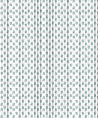 Roller blind for large window Small colorful fir trees