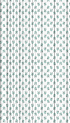 Roller blind for large window Small colorful fir trees