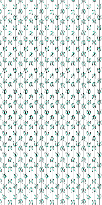 Roller blind for large window Small colorful fir trees