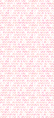 Fabric roller blind Pink up and down arrows