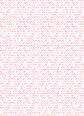Fabric roller blind with pink up and down arrows pattern