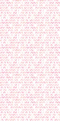 Fabric roller blind with pink up and down arrows pattern