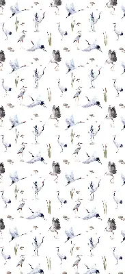 Herons roller blind for large windows