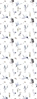 Herons roller blind for large windows