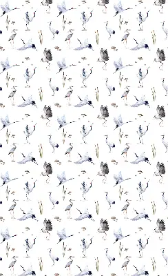 Herons roller blind for large windows