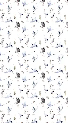 Herons roller blind for large windows