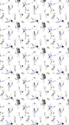 Roller blind for large window Herons