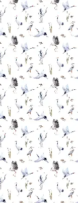 Herons roller blind for large windows