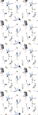 Roller blind for large window Herons