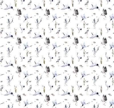 Roller blind for large window Herons