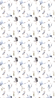 Roller blind for large window Herons