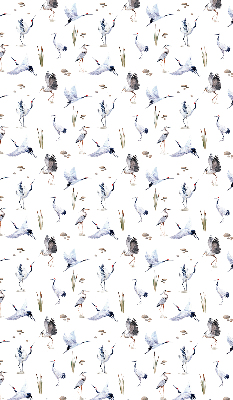 Roller blind for large window Herons