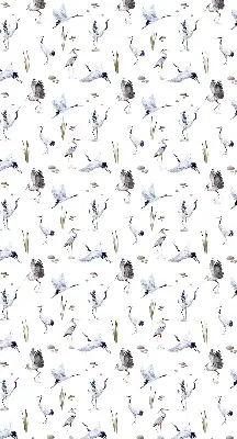 Herons roller blind for large windows