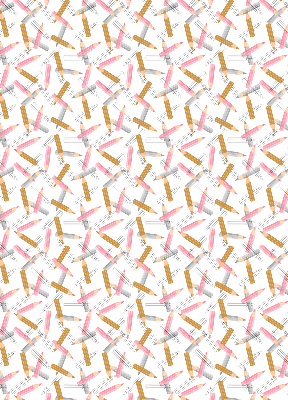 Fabric roller blind Crayons
