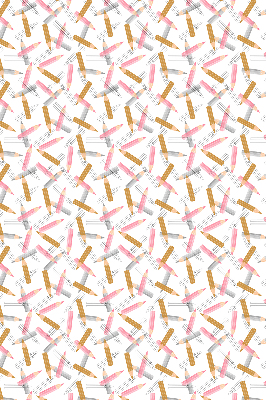 Fabric roller blind Crayons
