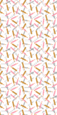 Fabric roller blind Crayons