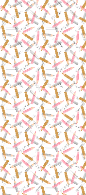 Fabric roller blind Crayons