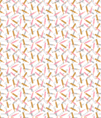 Fabric roller blind Crayons