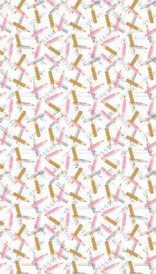 Fabric roller blind Crayons