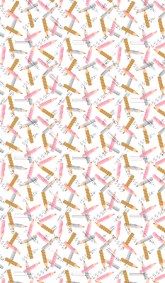 Fabric roller blind Crayons