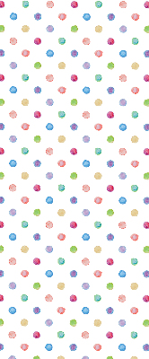 Modern roller blind Colorful dots