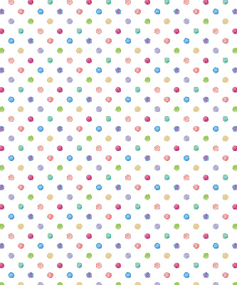 Modern roller blind Colorful dots