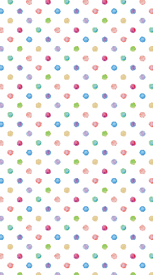 Modern roller blind Colorful dots