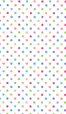 Modern roller blind Colorful dots
