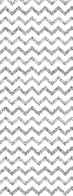 Roller blind for large window Gray horizontal zigzags
