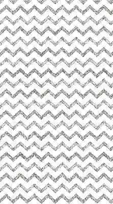 Roller blind for large window Gray horizontal zigzags