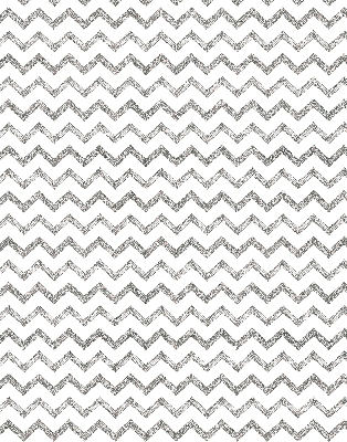 Roller blind for large window in gray horizontal zigzags