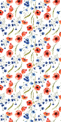 Roller blind for large window Poppy