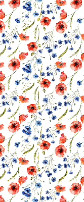Roller blind for large window Poppy